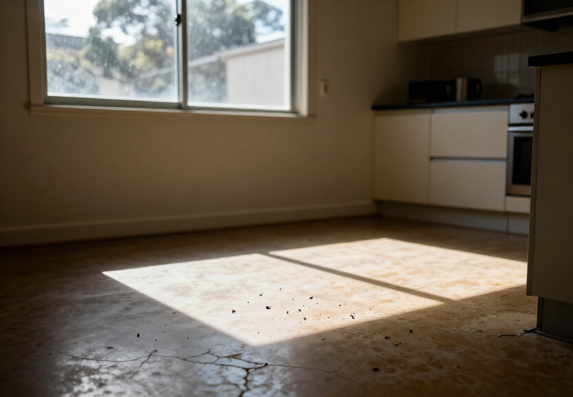 Cockroach infestation in a Lidcombe restaurant kitchen